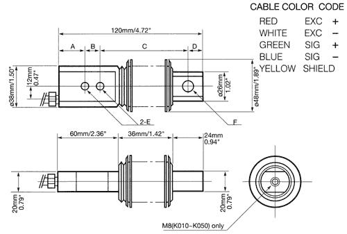 日本A&D LC-4221稱重傳感器 日本A&D LC-4221稱重傳感器